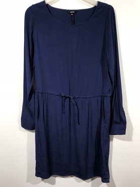 MBYM Caldiz blauwe jurk