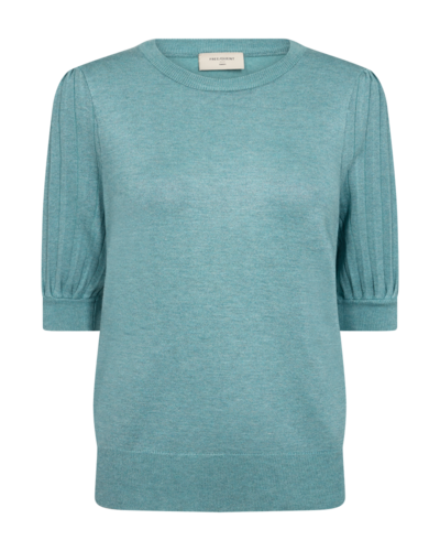 Freequent fqjoel-pullover Dusty Turquoise Mel.