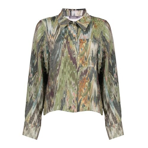 Geisha Blouse  green/faded lime