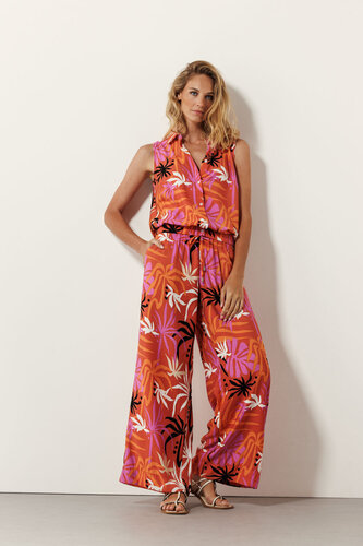 Tramontana Trousers Tropical Bliss PrintTerra C05-16-101