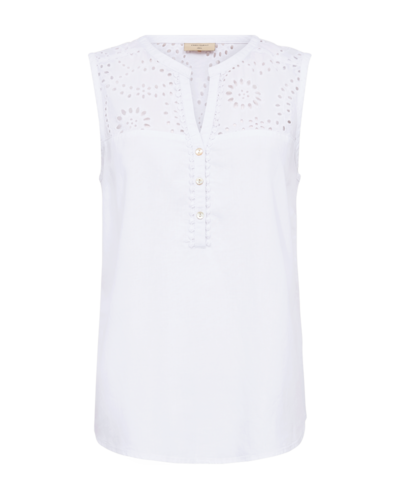 Freequent fqlouis-blouse Brilliant white