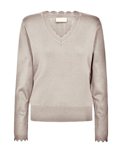 Freequent fqkatie-pullover Moonbeam Melange