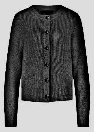 Tramontana Sequin Cardigan Black